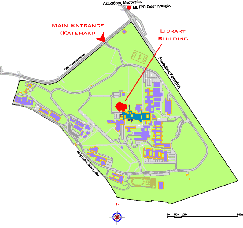 NTUA Campus Map